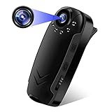 camara espia inalambrica de larga duracion FUNCIÓN FUERTE, GRABACIÓN EN BUCLE, VISIÓN NOCTURNA. Esta micro camara vigilancia está equipada con 6 luces IR para asegurar la grabación de vídeos en la oscuridad, con la función de grabación en bucle, el vídeo más antiguo se borrará para hacer espacio para guardar el nuevo vídeo, ya no se preocupe por la tarjeta SD está llena para detener la grabación