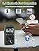 Bluetooth AM FM Shortwave Radio with NOAA Weather Alert,1250mAh Rechargeable Portable Pocket Radio with Best Reception,5W Big Speaker, Digital Tuner and Earphone,Support SD Card and USB MP3 Player