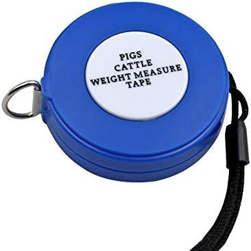 Livestocktool Pigs Cattles Weight Measuring Tape 98" Retractable Animal Body Weight Measure Tape