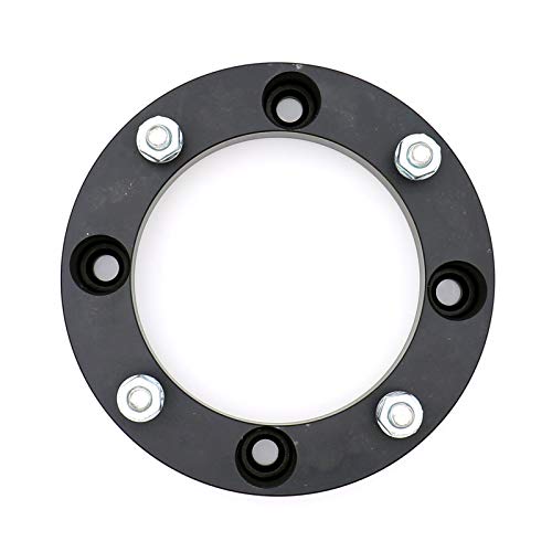 Hicks 4X156 Wheel Spacers 1.5" Thick Wheel Spacer Adapters 131Mm Hub Bore With 3/8"-24 Studs, Set Of 4 #TOP4