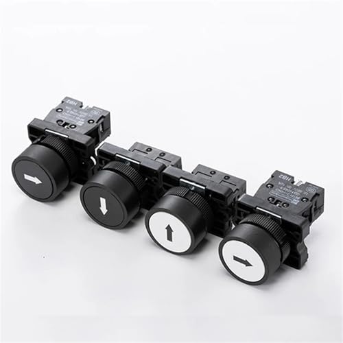 Pulsador XB2-EA de 22 mm con retorno automatico y contacto NO para arranque de motor 5