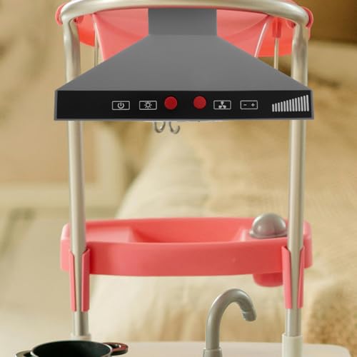 ifundom Spielzeug für Dunstabzugshaube, Miniatur-Küchenzubehör, Kochspielzeug, Simulationsspiel, Küchenutensilien-Zubehör für Mädchen und Jungen