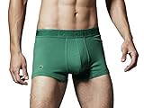 Lacoste Herren Trunk Boxershorts, Grün (dunkelgrün 702), Small (Herstellergröße: S)