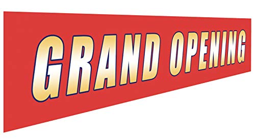 Grand Opening Banner | Large Store Advertising Sign | Business Restaurant Shop Flag