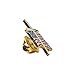 American Flag Gold Cross Enamel Lapel Pin 1