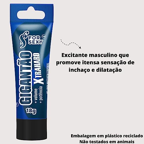 Gel Excitante Masculino Gigantão XTRAHARD 18G