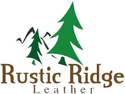 Rustic Ridge Leather Refillable Leather Pocket Notebook - Mini Composition Cover - Fits Standard 4.5 x 3.25 Mini Composition Book (Black)