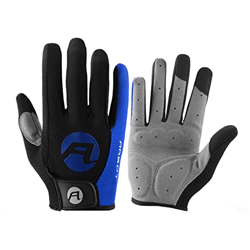 Gants de cyclisme complets tactiles et respirants pour vélo de route et VTT