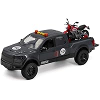 TACHAN - Heroes de Ciudad - Camioneta con Moto de Carreras -