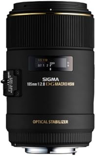 Sigma 105mm F2.8 EX DG OS HSM Macro Lens for Canon SLR Camera