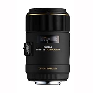 Sigma 105 mm F2,8 EX Makro DG OS HSM-lens (62 mm filterdraad) voor Canon objectiefbajonet, zwart