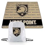 Picnic TIME NCAA Army Black Knights Impressa Picnic Blanket, Lightweight Beach Blanket, Machine Washable, Outdoor Blanket, (Gold and Black)