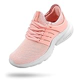 Troadlop Girls Shoes Mesh Slip On Athletic Gym Running Sneakers for Girls Pink Size 1 M US Little Kid