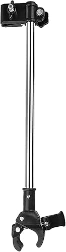 Soporte de montaje de paraguas ajustable, sin necesidad de herramientas para fijar la abrazadera del paraguas, soporte de conector de paraguas a