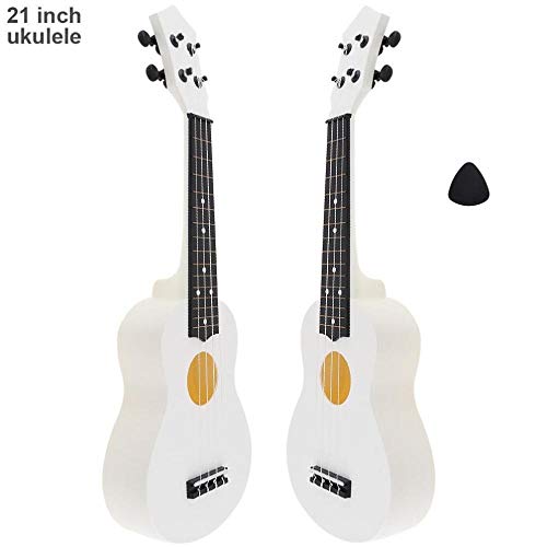GaYouny Ukulélé soprano professionnel de 53,3 cm, 15 frettes, matériau ABS, 4 cordes, guitare hawaïenne avec médiator… - Les Beatles, Paul McCartney, John Lennon, RIngo Starr, George Harrison GaYouny Ukulélé soprano professionnel de 53,3 cm, 15 frettes, matériau ABS, 4 cordes, guitare hawaïenne avec médiator… – Image 3