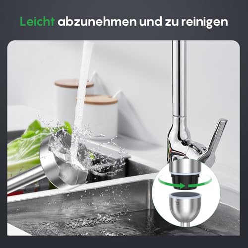 FRESKO Stabmixer, 1000W Edelstahl pürierstab mit 12 Geschwindigkeitsstufen, TURBO-Taste, 700ml Becher mit Deckel für die Zubereitung von Soße, Babynahrung und Suppe