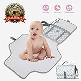 【Weich & Einfach zu Reinigen】--Die abwaschbare, wasserabweisende Innenseite ist einfach zu reinigen mit einem nassen. Tuch Ein integriertes gepolstertes Kopfkissen bietet dem Kopf Ihres Babys einen sicheren Halt.