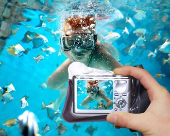 DiCAPac Housse étanche pour caméras Compatible avec Nikon Coolpix S 210 / S 220 / S 230 / S 2500 - étanche jusqu'à 10m IPX8 - Image 7
