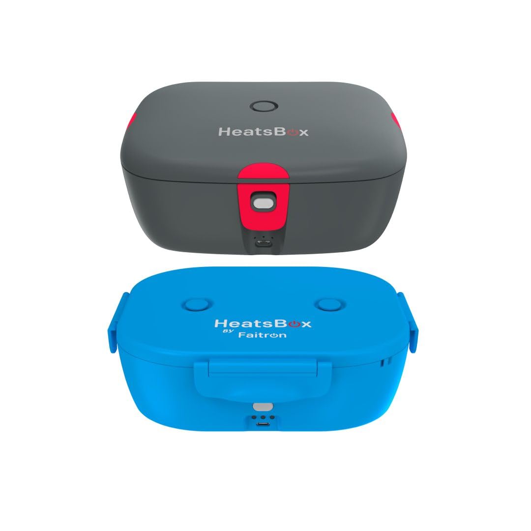 Conteneurs électriques portables HeatsBox Faitron Go pour repas chaud
