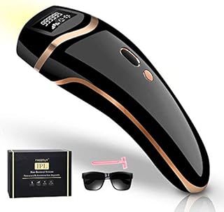 Huieter IPL Hair Removal Permanent Painless Laser Hair Remover Device for Women and Man Upgrade to 999,998 Flashes for Facial Legs, Arms, Armpits, Body, at-Home Use (Black)