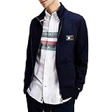 hilfiger sweatjacke damen blau  Tommy Hilfiger Herren Sweatjacke Icon Essentials Zip Through Desert Sky dunkelblau - L