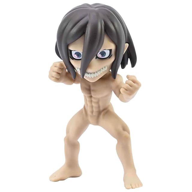 Foto 3 de 8 de YuMe Attack On Titan Anime Blind Box (paquete de 1) figura de acción
