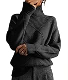 pull col roulé femme cachemire Le pull pour femme est fabriqué en tissu doux et agréable pour la peau avec un bon effet de rétention de la chaleur.