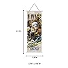 One Piece Anime Wall Scroll Poster Law – Japanese Manga Fabric Banner, Decorative Wall Art 27.5” L x 9.8” W - Image 2