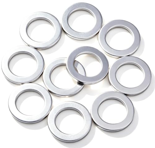 Image of 10 PCS Engine Oil Crush Washers /Drain Plug Gaskets Replacement for Honda 94109-14000 Accord Civic Fit CR-V CR-X CR-Z CR-V Insight and Acura