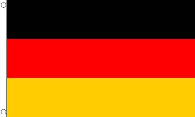 FlagSuperstore Germany Flag - 5 x 3 FT - New 100% Polyester with Eyelets