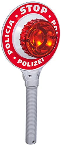 Theo Klein 8858 Kielnia policyjna z serii Police Unit Ben & Sam | Zasilana bateriami tarcza z fajnymi, migającymi światełkami | Zabawki dla dzieci od 3. roku życia