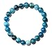 Bracelet en Apatite Bleue" fluidité des énergies" avec sachet cadeau offert