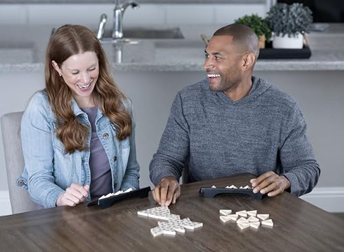 Goliath - Triominos Classic - Jeu de famille - à partir de 6 ans- Jeu de société - Jeu de stratégie 60630 Blanc, Classique