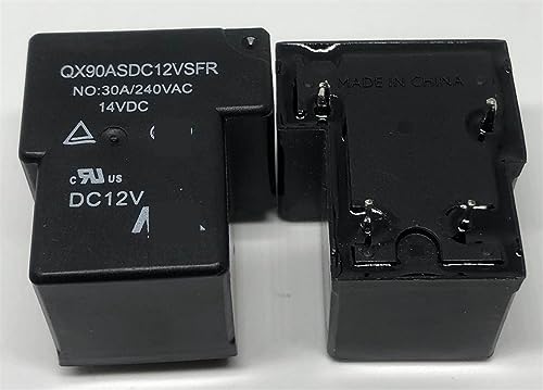 Relais T90-1A-4P-12V-30A commutation stable pour boîtier standard