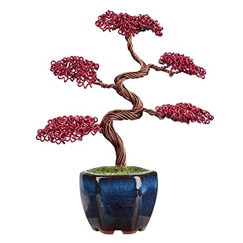 Yatming Handgewickelte Aluminiumdraht Geldbaum Figur Cover