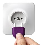 ABS, EVA QUALY Unplug - Llavero, diseño de Enchufe