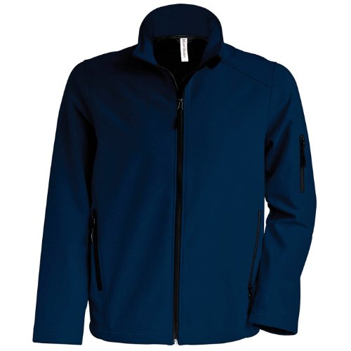 Kariban Mens Contemporary Softshell 3 Layer Performance Jacket (M) (Titanium) - Image 2