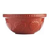 Mason Cash | S12 Zest Strawberry Mixing Bowl - 4.25 Quart