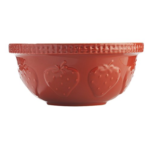 Mason Cash | S12 Zest Strawberry Mixing Bowl - 4.25 Quart