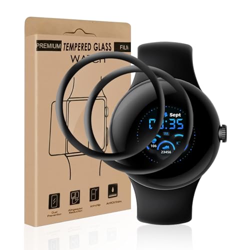 Bodyguard 2 Stück Schutzfolie für Panzerglas für Google Pixel Watch