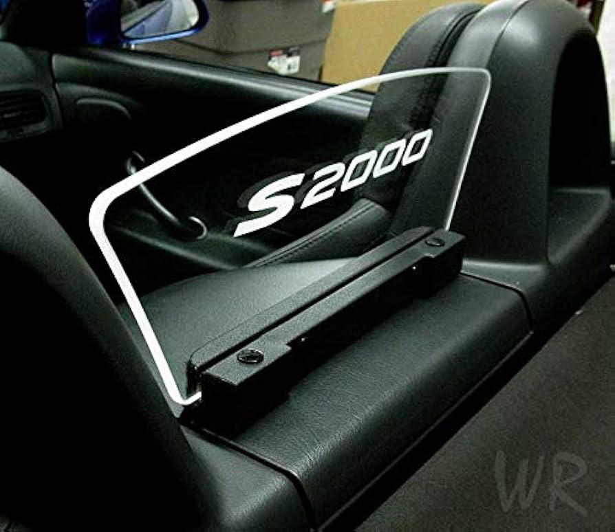 S2000 ウインドウディフレクター ホンダ S2000 AP1/AP2 ウィンドディフレクター イルミネーション