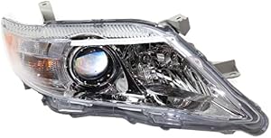 For Toyota Camry 2010 2011 Headlight Assembly Base.LE.XLE Model Passenger Side CAPA Certified TO2503191C