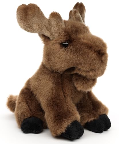 Peluche cerf élan assis 20 cm Uni-Toys contre les chagrins