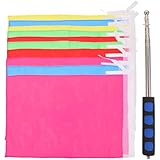 Drapeaux d'entraînement portatifs - le système d'extension du mât télescopique est bien conçu et très pratique, mini drapeau du pakistan