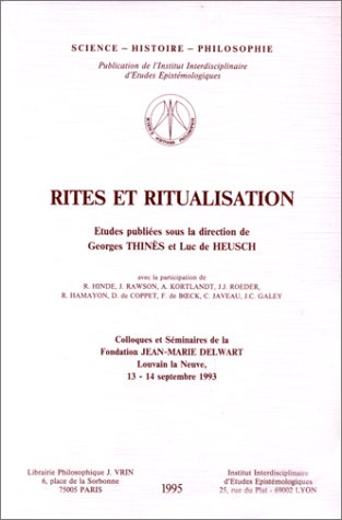 Rites Et Ritualisation [French] 2711682919 Book Cover