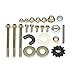 Silscvtt Go Kart Forward Reverse Gearbox 3 Shift Modes Replacement for 30 Series Torque Converter 2hp-13hp Engine 212cc GearBox 4 Stroke 35/40/41/420 12/10T Chain Go Kart