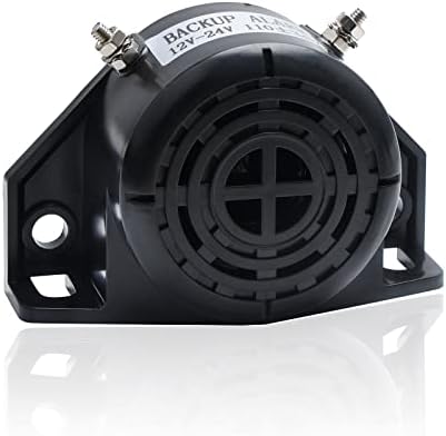 KERWINN Backup Alarm 12V-24V 110±3DB,Waterproof Beeper Backup Alarm for Trucks,forklifts,Van Heavy Equipment (reversing Alarms for Vehicles)