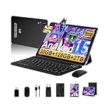 🎉【30 Go de RAM + 128 Go de ROM/2 To TF+ 8000 mAh】Tablette Android 15 intègre un emplacement pour carte SD. Elle dispose de 30 Go de RAM (8 Go de mémoire physique + 22 Go de mémoire extensible) et de 128 Go de stockage, extensible via une carte TF jusqu'à 2 To. Le stockage local de 128 Go permet d'éditer et de stocker des fichiers volumineux, des vidéos et des enregistrements de la vie quotidienne. La batterie haute densité de 8000 mAh, associée à la technologie d'optimisation énergétique d'Android 15, offre une autonomie prolongée. Elle prend en charge le fonctionnement simultané de plusieurs applications, répondant ainsi aux besoins d'utilisation tout au long de la journée.
