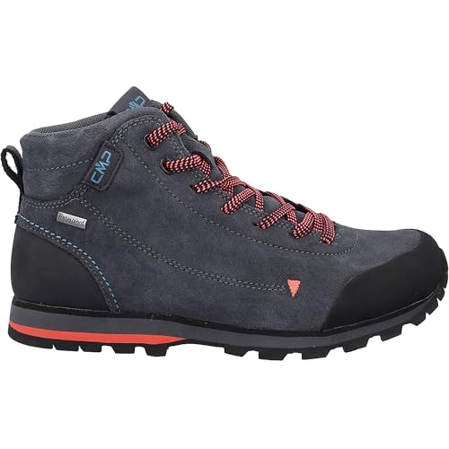 CMP - Elettra Mid Wmn Hiking Shoes WP, Titanio-Teal, 41