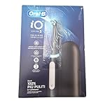 Oral-B Wiederaufladbare elektrische Zahnbürste iO 3 Schwarz, 1 Ersatzkopf, 1 Reiseetui. + Zahnpasta Oral-B Pro-Expert, professioneller Schutz, 75 ml. 1 Zahnbürste